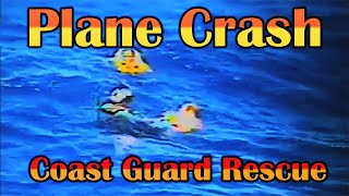 Breaking News Coast Guard Rescue Two from Plane Crash [upl. by Esadnac]