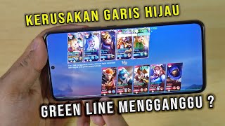 Kerusakan Green Line Tidak Mengganggu  Xiaomi 12T Mobile Legends Rata Kanan 120 FPS Mode Performa [upl. by Ihel]