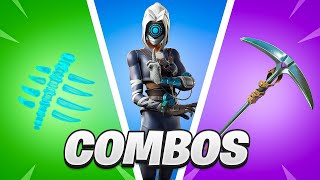 15 COMBOS de SKINS TRYHARD ou STYLÉ sur Fortnite [upl. by Ennaeed]