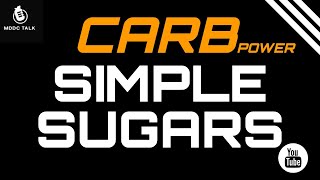 Simple Carbohydrates Understanding Monosaccharides and Disaccharides Disaccharides HealthyCarbs [upl. by Murdoch]