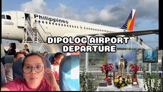 DIPOLOG CITY AIRPORT DEPARTURE AREA [upl. by Ahsini]