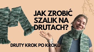 Jak zrobić szalik na drutach  Dreamy Scarf [upl. by Bonny]