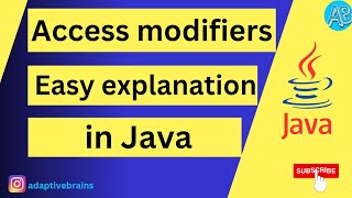 Access Modifiers Detailed Explanation in Java [upl. by Aihsoek601]