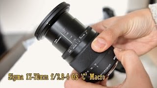 Sigma 1770mm f284 OS Macro C lens review with samples [upl. by Doerrer]