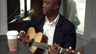 Darius Rucker sings quotLet Her Cryquot in KFDI Studios [upl. by Sucram528]