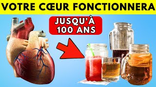 LES 10 BOISSONS LES PLUS BÉNÉFIQUES POUR LE CŒUR  Santé cardiaque [upl. by Vona]