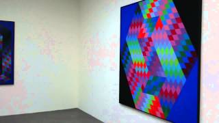 Victor Vasarely exhibition 2014 [upl. by Kippy]