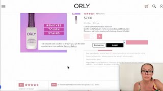 Orly Cutique Cuticle Remover RUINED her skin [upl. by Ailisab]