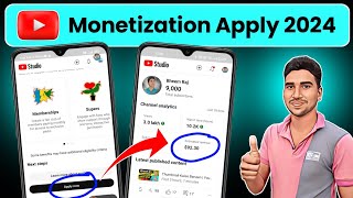 YouTube Channel Monetization Kaise Kare 2024  How To Monetize YouTube Channel [upl. by Iew]