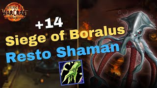 14 Siege of Boralus  Resto Shaman PoV [upl. by Luba]