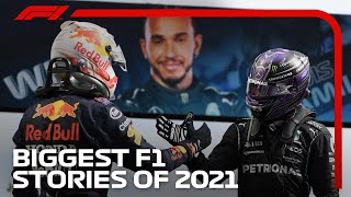 The Biggest F1 Stories of 2021 [upl. by Allerym29]