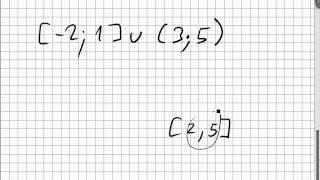 084a 095 Schnitt und Vereinigung von Intervallen [upl. by Lananna]