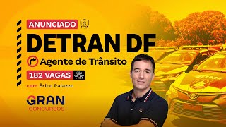 Concurso Detran DF Agente de Trânsito  Anunciado com 182 vagas [upl. by Adnahsor54]