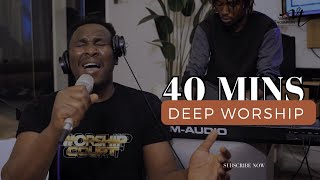 TO GOD BE THE GLORY  40 Minutes Deep Worship  Victor Thompson [upl. by Aileve]