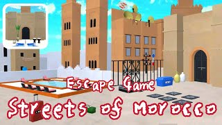 Escape Game Streets of Morocco【Scaebako Productions】  攻略 Walkthrough  脫出 [upl. by Ferrel]