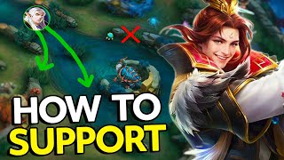 Learn To PLAY SUPPORT in 5 MINUTES  MLBB [upl. by Eannyl7]