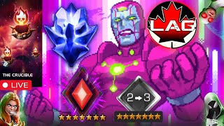 CRUCIBLE EXPLORATION Hard Path 34 Fights In A Row No Planning 7Star Reunion Crystal  MCOC [upl. by Nahtnahoj]