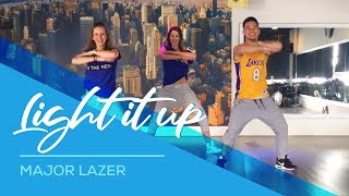 Light it up  Major Lazer  Easy Dance Fitness Choreography [upl. by Slavic58]