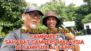 CAMPMEET SAHABAT CAMPERS MALAYSIA DI AL FARIQ YAN KEDAH Green Avanza Camping [upl. by Yelra]