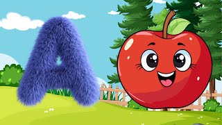 A Apple Song  Inspired By ABC song Gracies Corner  Nursery Rhymes  Kids Songs [upl. by Belamy302]