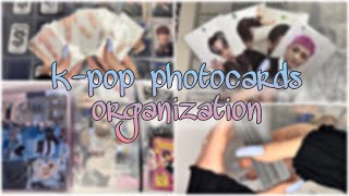 🦋binder organization amp binder tour🦋 организация биндеров и обзор на мою коллекцию фотокарт [upl. by Imekawulo978]