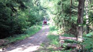 Schlüter S 60 mit Atlas AL512 Bauernlader im Wald [upl. by Ellerrad388]