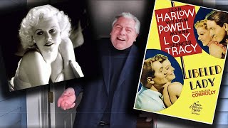 CLASSIC MOVIE REVIEW Jean Harlow in LIBELED LADY from STEVE HAYES Tired Old Queen at the Movies [upl. by Ocinom]