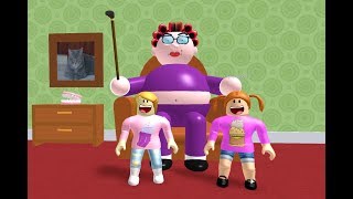 Roblox Escape Grandma With Molly amp Daisy [upl. by Theodosia]