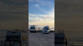 Capturing the beauty of sea views and sunsets on our doorstep 🌅🇯🇪 vantravel expeditioncamper [upl. by Anileda]