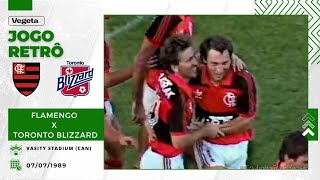 AMISTOSO DO FLAMENGO vegetaretrô com o Mengo de Zico contra os canadenses [upl. by Hayidah]