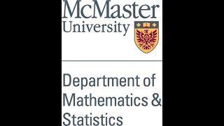 McMasters University Dept of Mathematics and Statistics [upl. by Enetsuj]