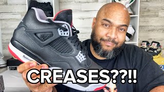 Air Jordan 4 Bred Reimagined WEAR TEST…How Did They Do [upl. by Nordek174]