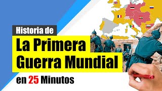 LA PRIMERA GUERRA MUNDIAL en minutos [upl. by Ddahc253]