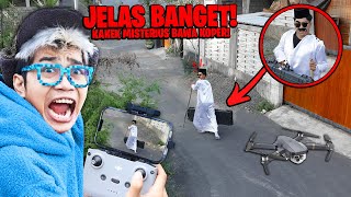 DRONE MEREKAM KAKEK BAWA KOPER MISTERIUS KE RUMAH KITA ISINYA [upl. by Ahsikar235]