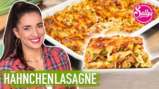 schnelle Hähnchen Gemüse Lasagne aus dem Backofen leckeres Rezept für die ganze Familie 😍 Ramadan [upl. by Ahsiemac819]