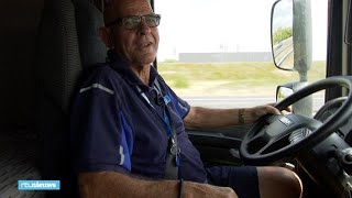 Trucker Ed 71 was zijn pensioen zat ‘Mijn vrouw klaagde al  RTL NIEUWS [upl. by Suzan]