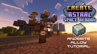 Create Astral  Andesite Alloy Farm Tutorial [upl. by Yborian]