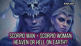 Scorpio Man amp Scorpio Woman Love Compatibility  The Beginning Meets The End [upl. by Leahcym]