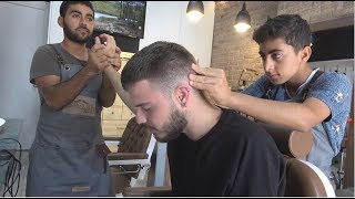 ASMR Turkish Barber FaceHead and Body Massage 173 [upl. by Ermine983]