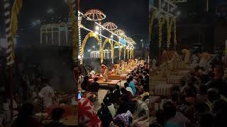 ganga dussehra aarati  assi Ghat banaras [upl. by Felske]