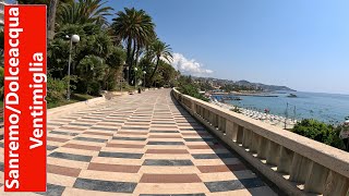 🇮🇹 Italian Riviera Road Trip Sanremo Ventimiglia and Dolceacqua [upl. by Fiester]