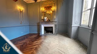 Unveiling the FINISHED chateau floors RESTORED to its ORIGINAL state [upl. by Steady]