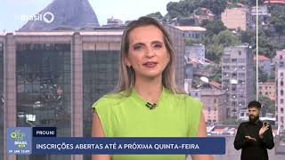 Inscrições para o Prouni começam hoje e ficam abertas até quintafeira [upl. by Yardna]