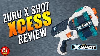 Zuru X Shot Xcess  Unboxing Review amp Firing Test 2018 [upl. by Amliv]