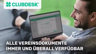 Vereinssoftware ClubDesk Dokumente erstellen amp archivieren [upl. by Reerg]