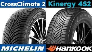 Michelin CrossClimate 2 vs Hankook Kinergy 4S2 [upl. by Heiney]