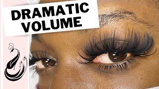 Dramatic Strip Lash Mega Volume Tutorial with Easy Fanning Lashes  MAPPING amp PRODUCT LINKS INCLUDED [upl. by Amyaj14]