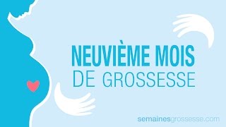 Neuvième mois de grossesse  La grossesse mois par mois [upl. by Zirtaeb548]