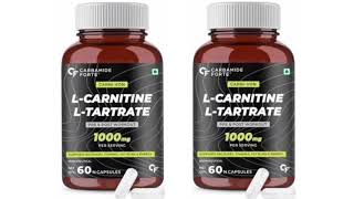 CF Carbamide Forte L Carnitine Supplement 1000mg Capsules for Men amp Women [upl. by Marrissa]