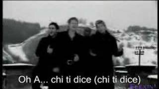 Blue  A Chi Mi Dice with lyrics [upl. by Nylaret]